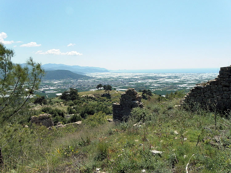 10-04-09-Rhodiapolis-029-s.JPG - Blick auf Kumluca