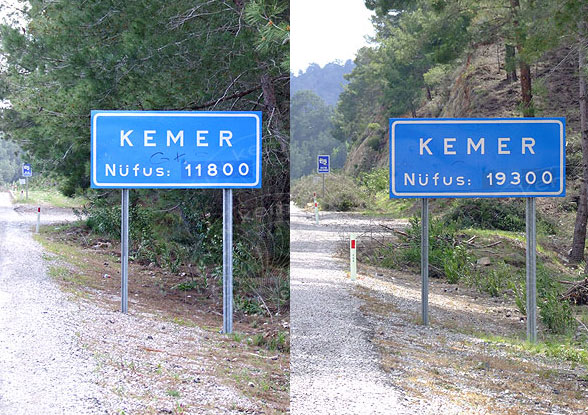 Kemer-Einwohner.jpg - Dank der Eingemeindung von Kuzdere ist die Anzahl der Einwohner von Kemer sprunghaft gestiegen
