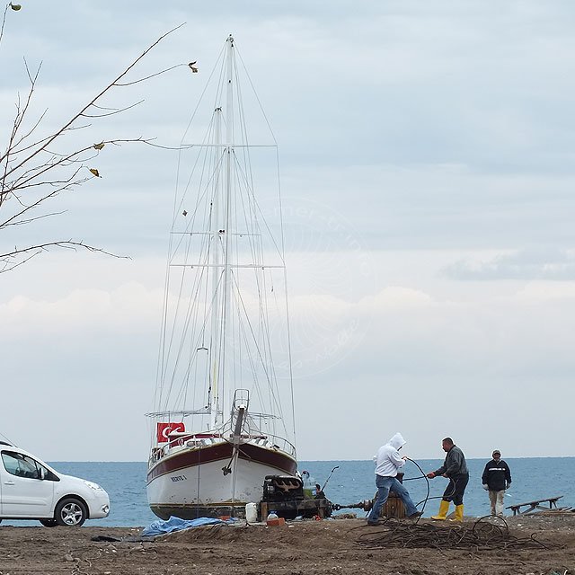 11-11-18-1-Kindilcesme-02.jpg - Die Gulets (Ausflugsboote) müssen nun im Winter zur Überholung nicht mehr bis nach Manavgat tuckern -