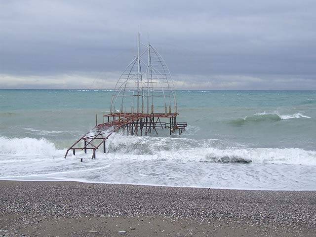 9-02-26-W-Kemer-12-s.JPG - Das Meer und die Wolken bieten ein grandioses Farbenspiel